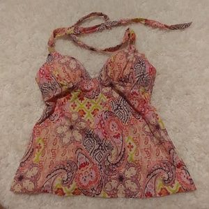 New Victoria Secret halter tankini sz M